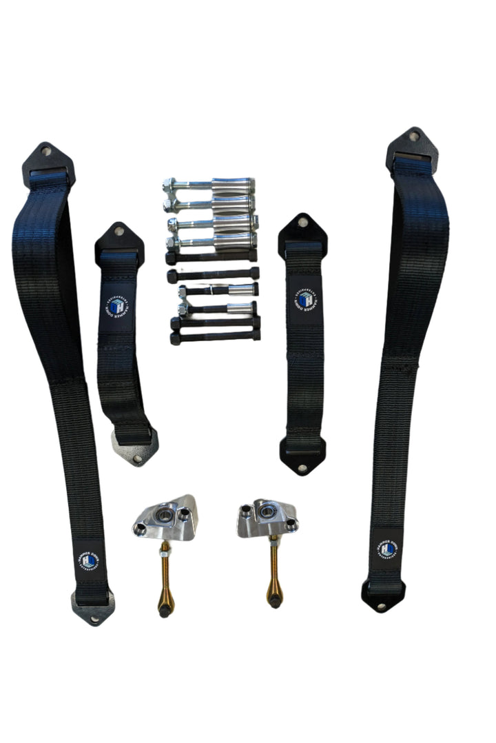 HDE Can-Am X3 72" Front & Rear Limit Strap Kit