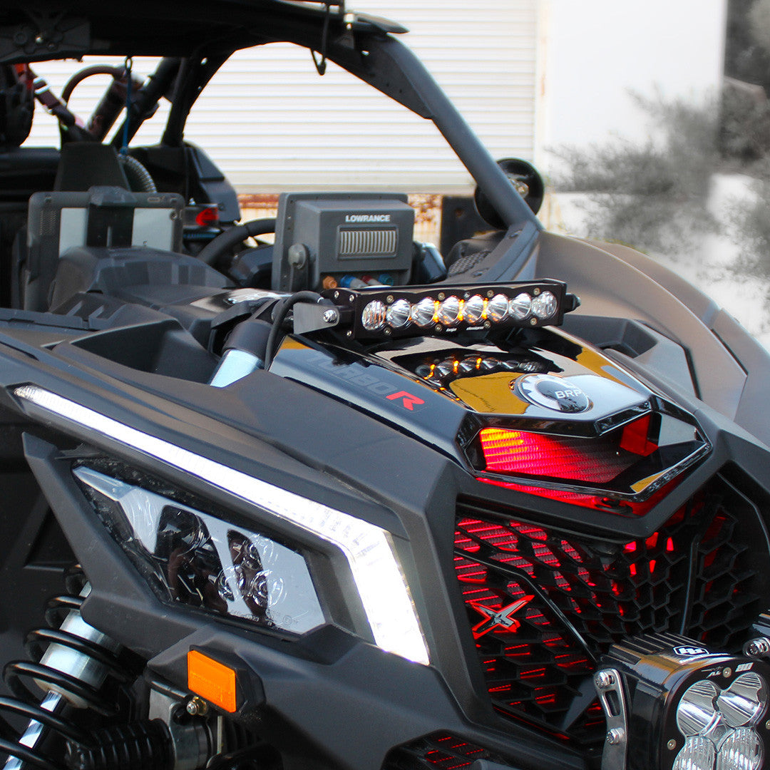 Can-Am X3 Shock Mount Kit w/10 Inch S8 Light Bar