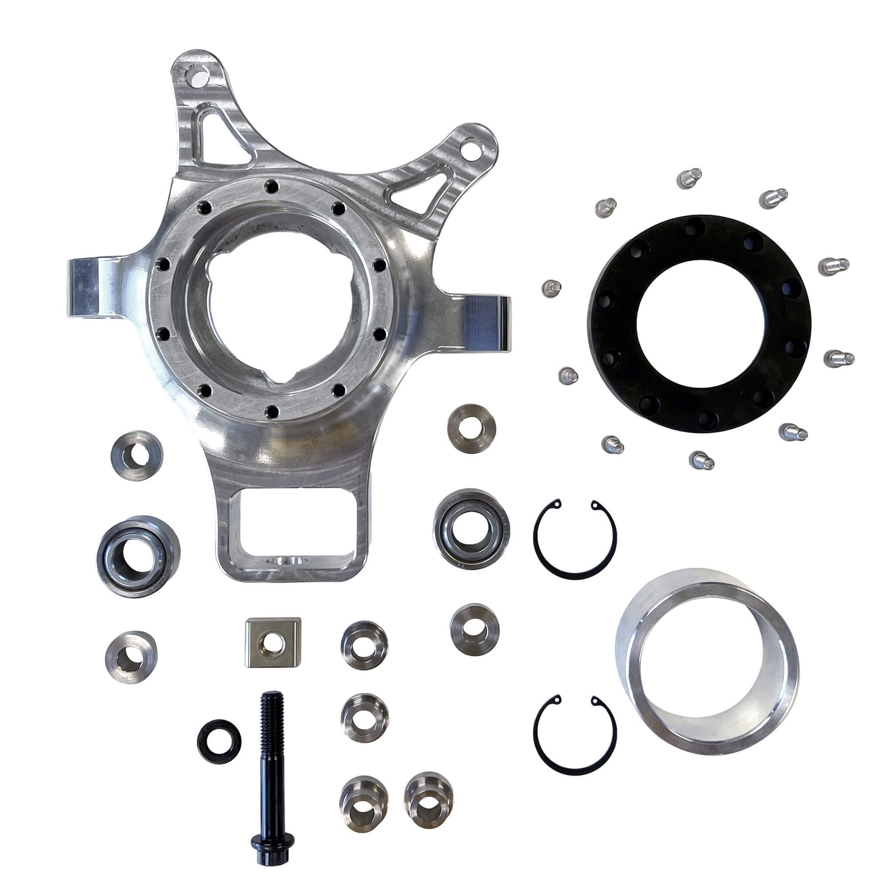 Hummer Rear Knuckle HDE Can-Am X3 RACE Billet Rear Knuckle Pair, Capped and Double Shear ...
