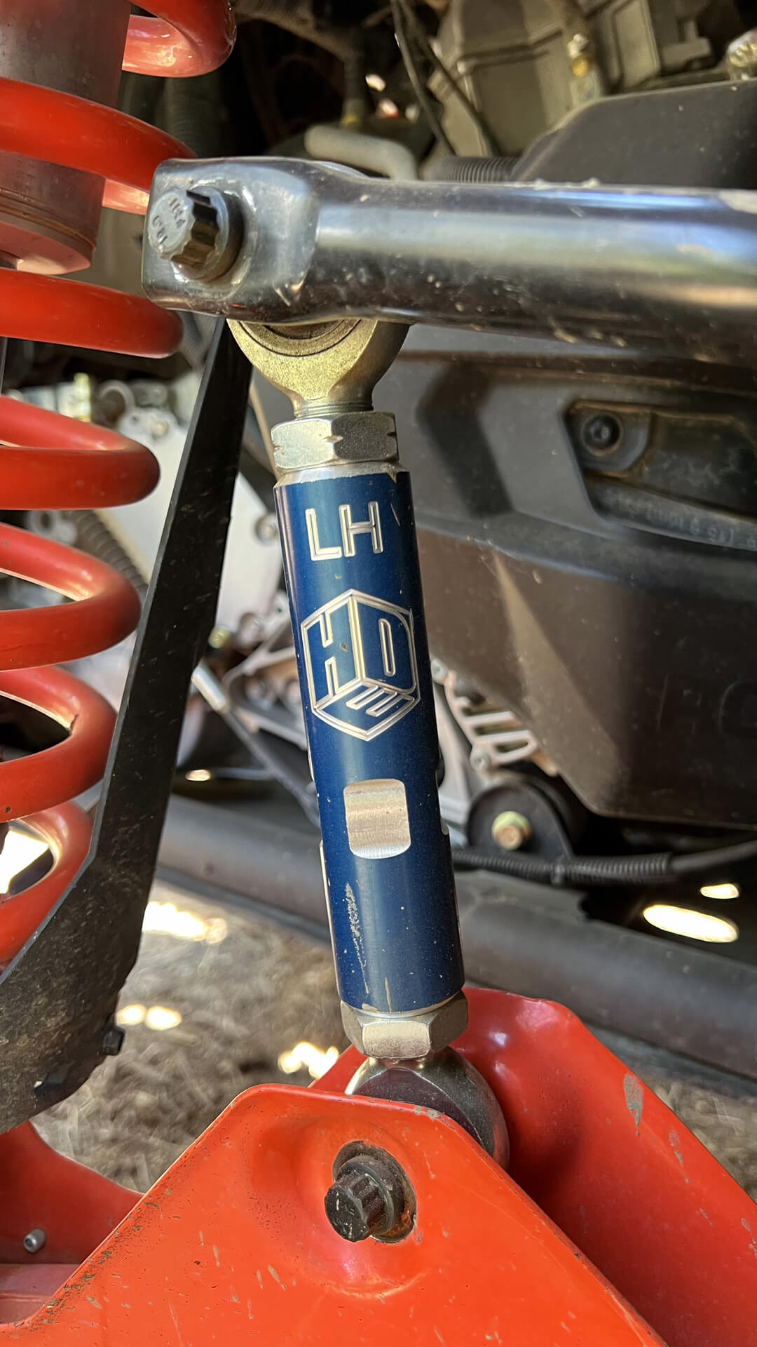 HDE Can-Am X3 HD Adjustable 7075 Rear Sway Bar End Links – Hammer